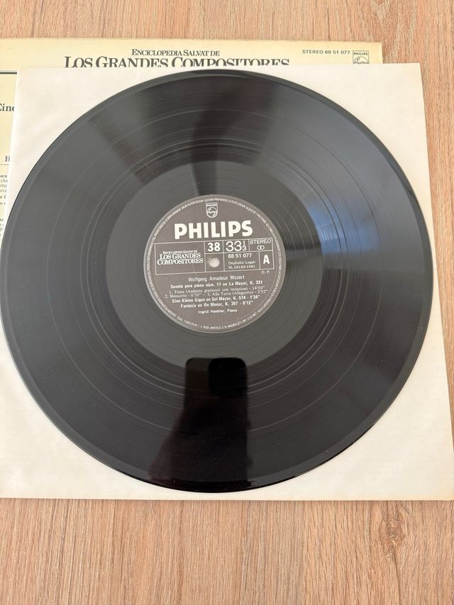 Vinilo Mozart - Grandes Compositores