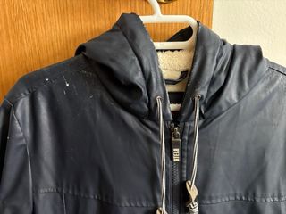 Chaqueta impermeable mujer azul talla 40.