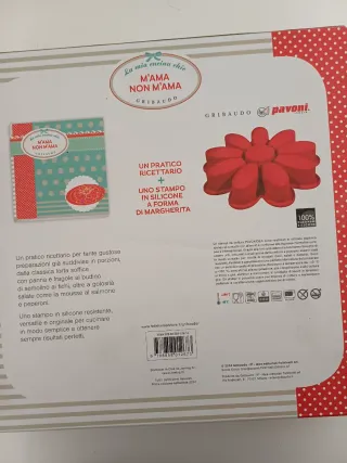 Stampo Silicone Margherita Rosso Gribaudo