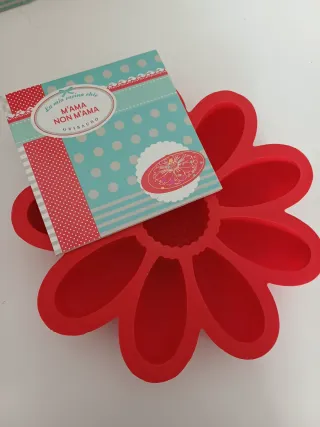 Stampo Silicone Margherita Rosso Gribaudo