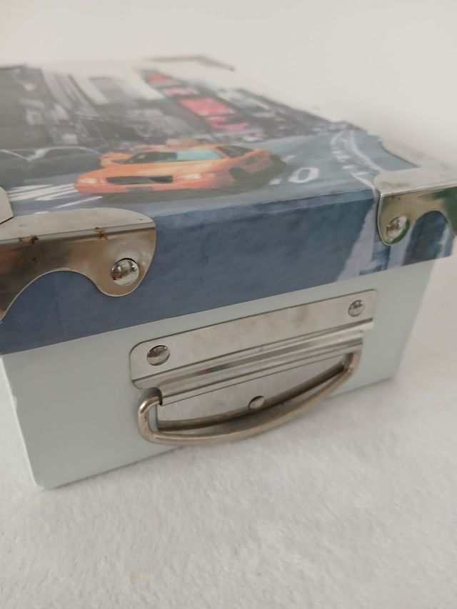 Caja Decorativa Estilo Nueva York