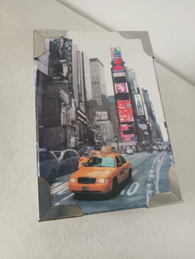 Caja Decorativa Estilo Nueva York