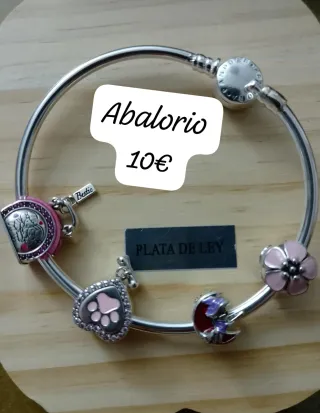 Colgante Plata Ley A con Circonita