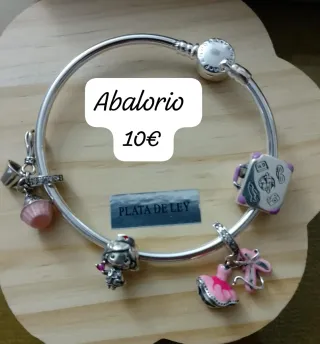 Colgante Plata Ley A con Circonita