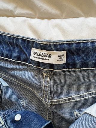 Vaqueros cortos Pull&Bear Talla 36
