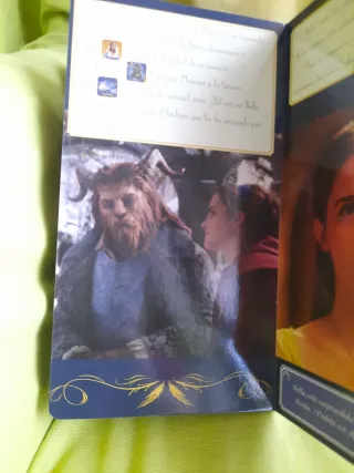 LIBRO MUSICAL 7 BOTONES LA BELLA Y LA BESTIA LS...