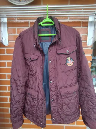 Abrigo acolchado Pedro del Hierro morado