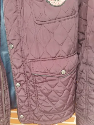 Abrigo acolchado Pedro del Hierro morado