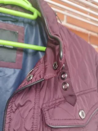 Abrigo acolchado Pedro del Hierro morado