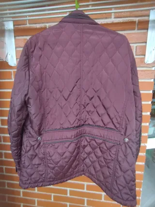 Abrigo acolchado Pedro del Hierro morado