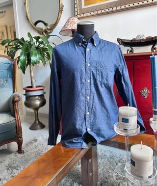 Sudadera Vans y Camisa Azul Talla S