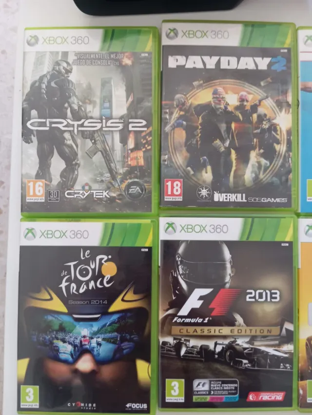 Xbox 360 120GB HDD + 2 Mandos + 12 Juegos