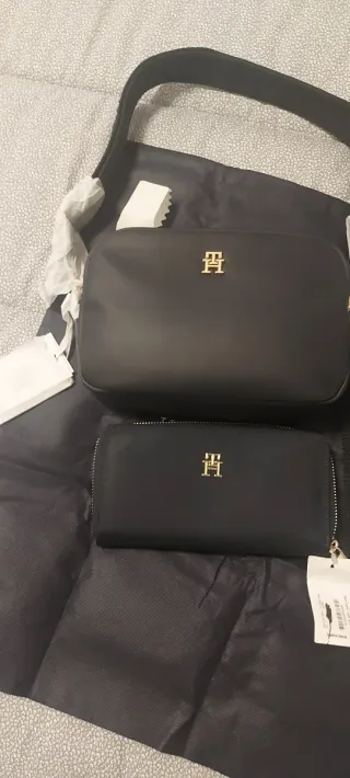 Portagioie Tommy Hilfiger blu