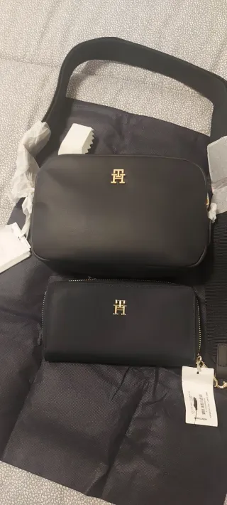 Portagioie Tommy Hilfiger blu