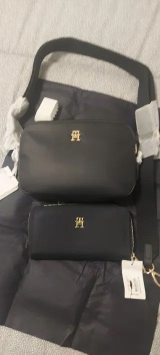 Portagioie Tommy Hilfiger blu