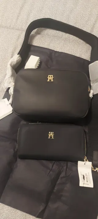 Portagioie Tommy Hilfiger blu