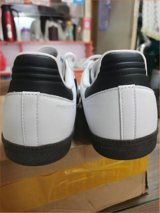 Adidas Samba OG Blanco/Gris Talla 36