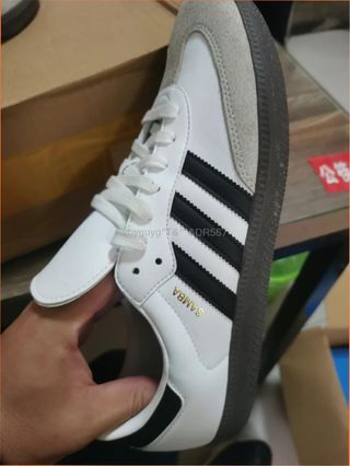 Adidas Samba OG Blanco/Gris Talla 36