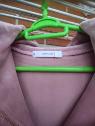 Pijama Mujer Terciopelo Rosa