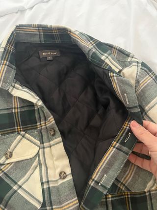 Camisa cuadros Blue Day Talla S