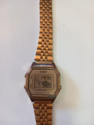 Orologio unisex Casio dorato