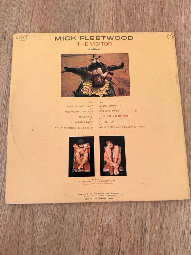 Vinilo Mick Fleetwood The Visitor