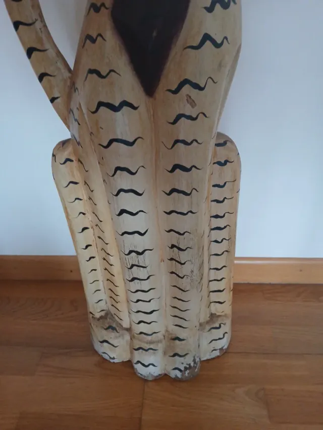 Gato Decorativo Madera