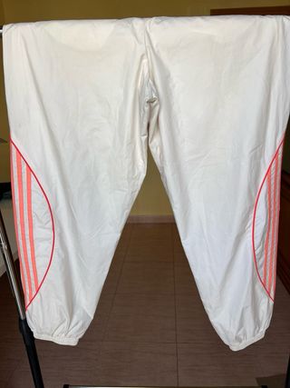 Pantalones Adidas Originals Vintage Blancos y rosa