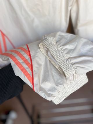 Pantalones Adidas Originals Vintage Blancos y rosa