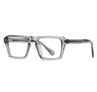 Gafas de diseño azul y blanco graduadas