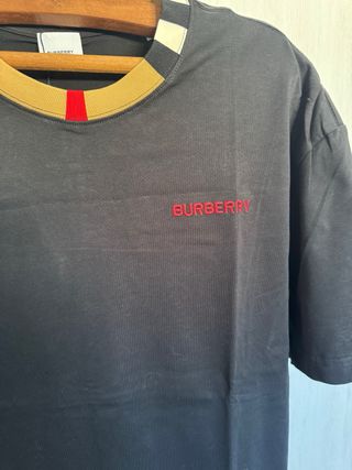 Camiseta Burberry Negra