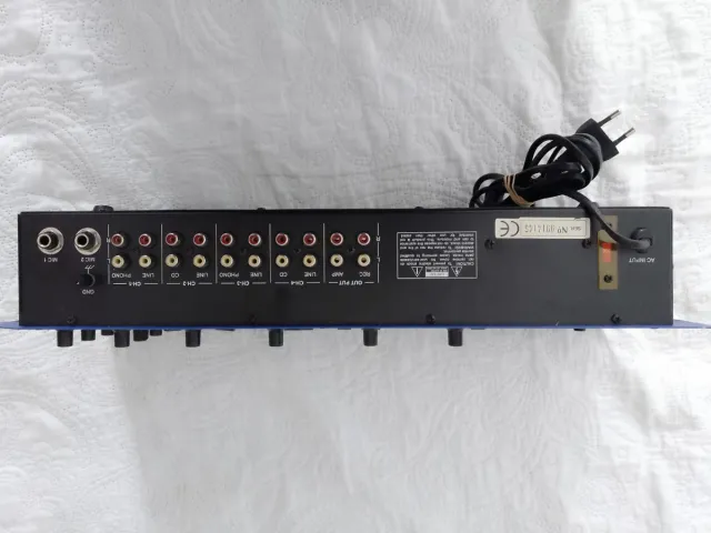 Tavola di mixaggio WORK DJ-6 blu/arancione