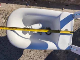 Lavabo bide Roca Giralda con tapa