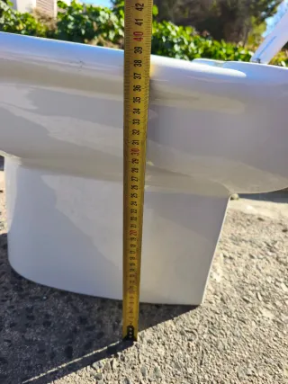 Lavabo bide Roca Giralda con tapa