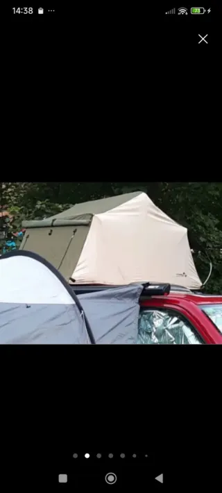 Tienda de campaña techo camper. Buen estado