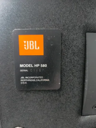 Altavoces JBL HP580 vintage