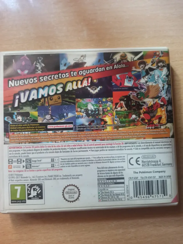 Pokémon Ultrasole Nintendo 3DS/2DS RPG