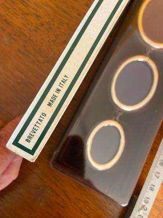 Portafoto 3 ovali blu