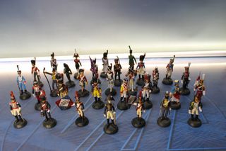 31 soldatini di piombo Almirall Palau. Guerre napoleoniche.