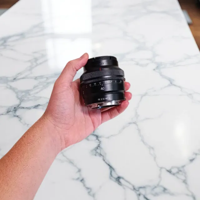 Objetivo Sony FE 40mm F2.5 G Full Frame