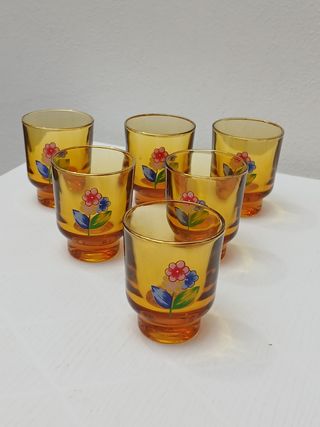 Set 6 Bicchieri Liquore Vintage Made in Italy