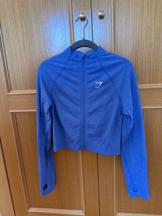 Chaqueta deportiva Gymshark azul
