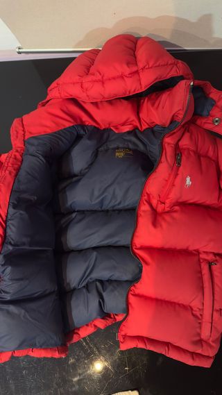 Plumífero Ralph Lauren niño de 7 años. Original