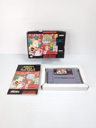 Krusty's Super Fun House SNES Completo