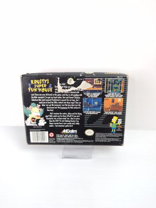 Krusty's Super Fun House SNES Completo