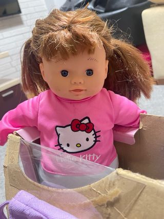 Muñeca Roxanne Hello Kitty Pelo Largo