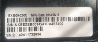 Carcasa inferior Acer Extensa EX2509-C00C - nero e grigio