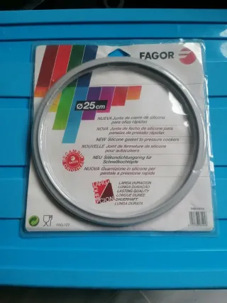 Junta Silicona Fagor Ø25cm Olla Rápida