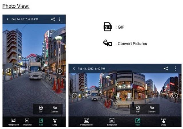 Fotocamera panoramica Huawei 360 VR 360º