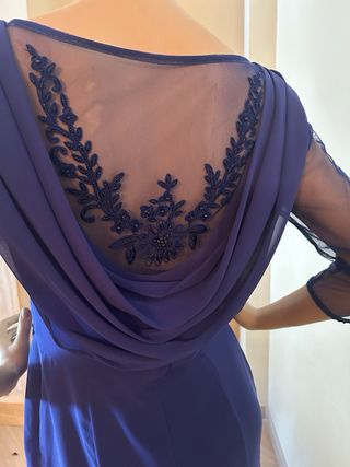 Vestido Sonia Peña Azul Talla M